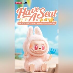 POP MART: Have a seat Labubu | Dada / Pink